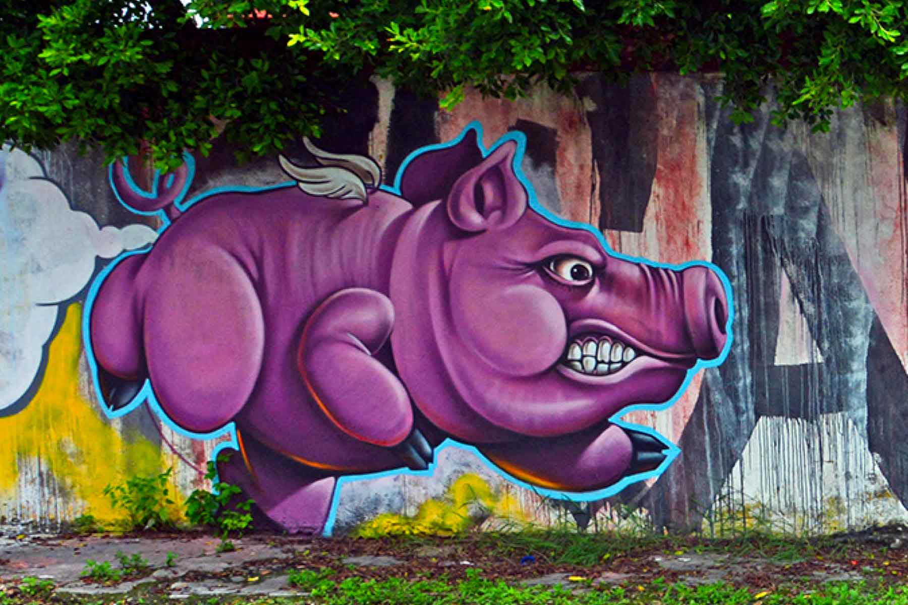 Grafiti Maya | Yester, ODC (Ortografía de la calle)