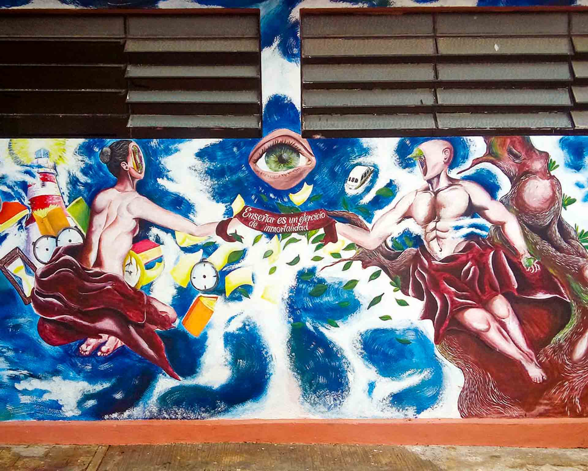 Mural Universidad de Valladolid, Yucatán