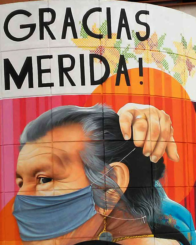 Pintando las paredes - Grafiti y arte popular en las paredes. Mérida, Yucatán.
