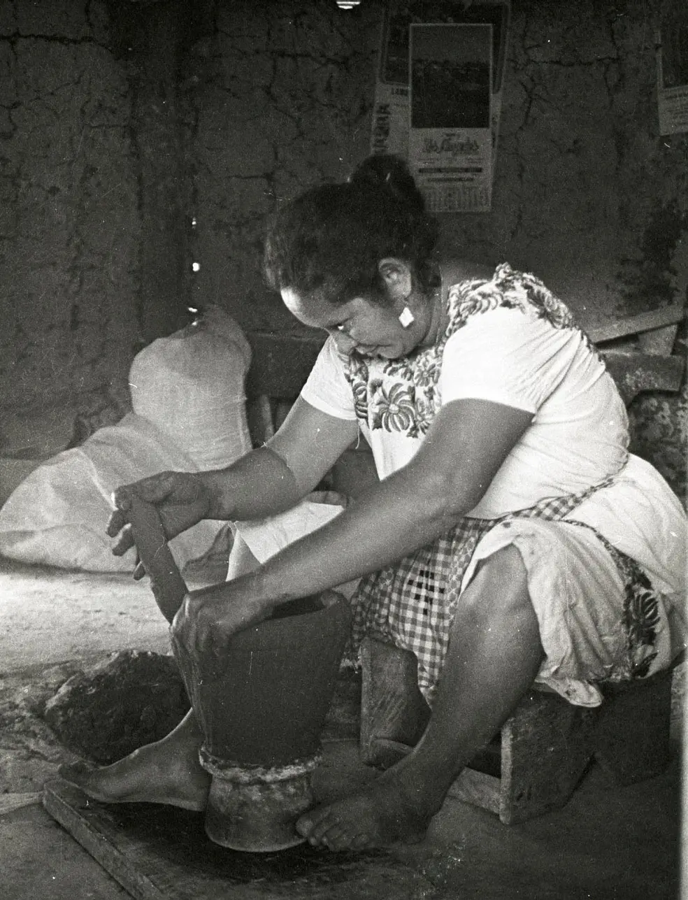 Alfarera tradicional de Uayma