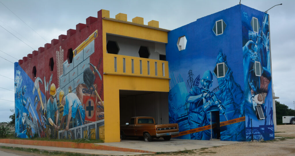 61 Col. El Roble. Enero 2024 / 240107 Grafitti Ferreconstofierro 01